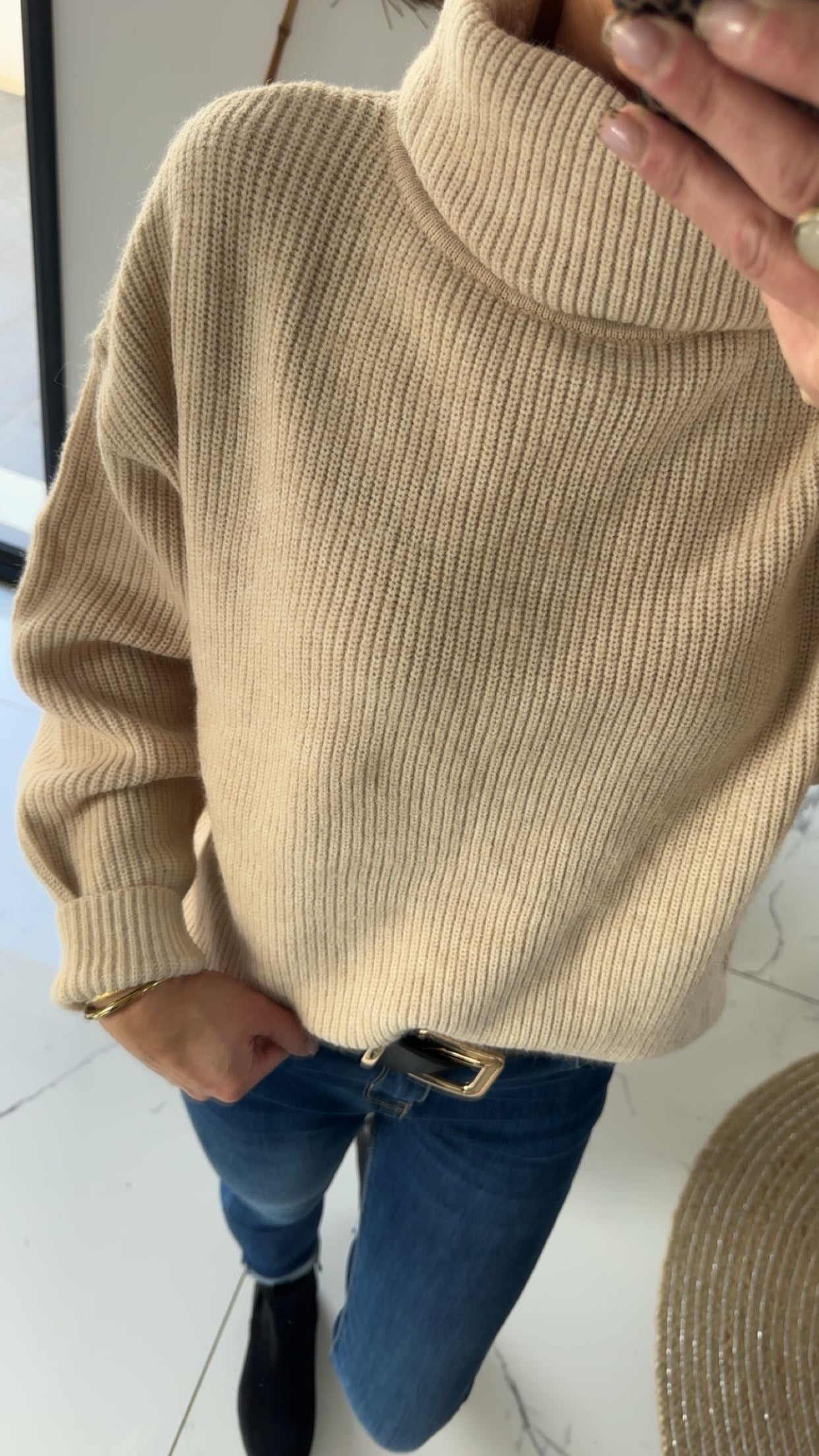 Pull beige