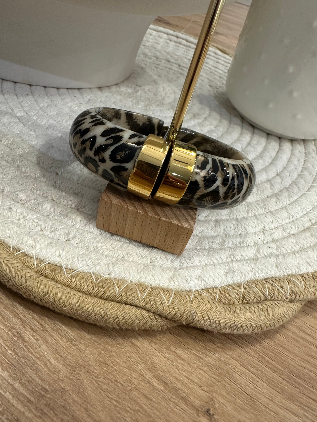 Bracelet léopard