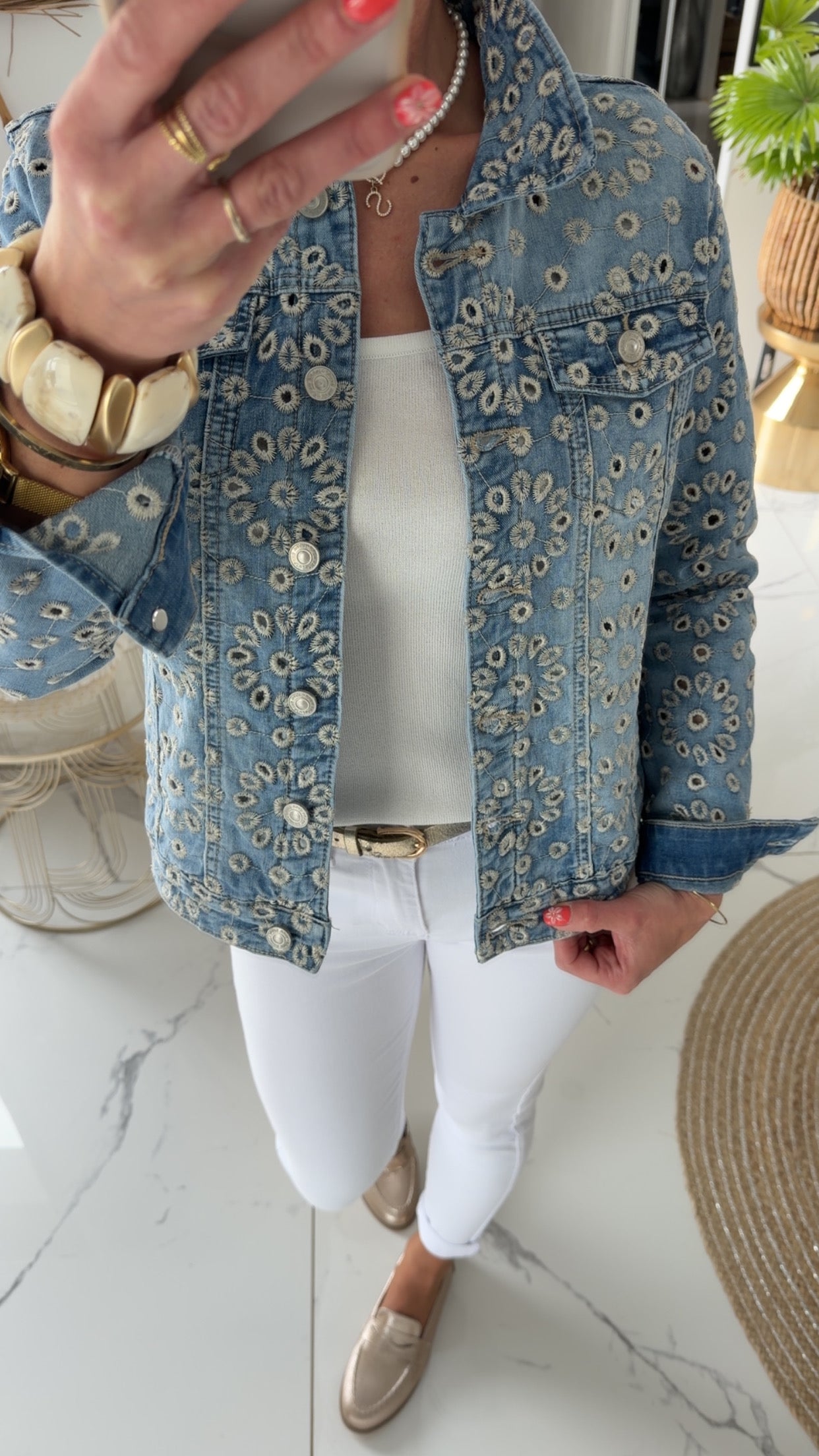 Veste en jean