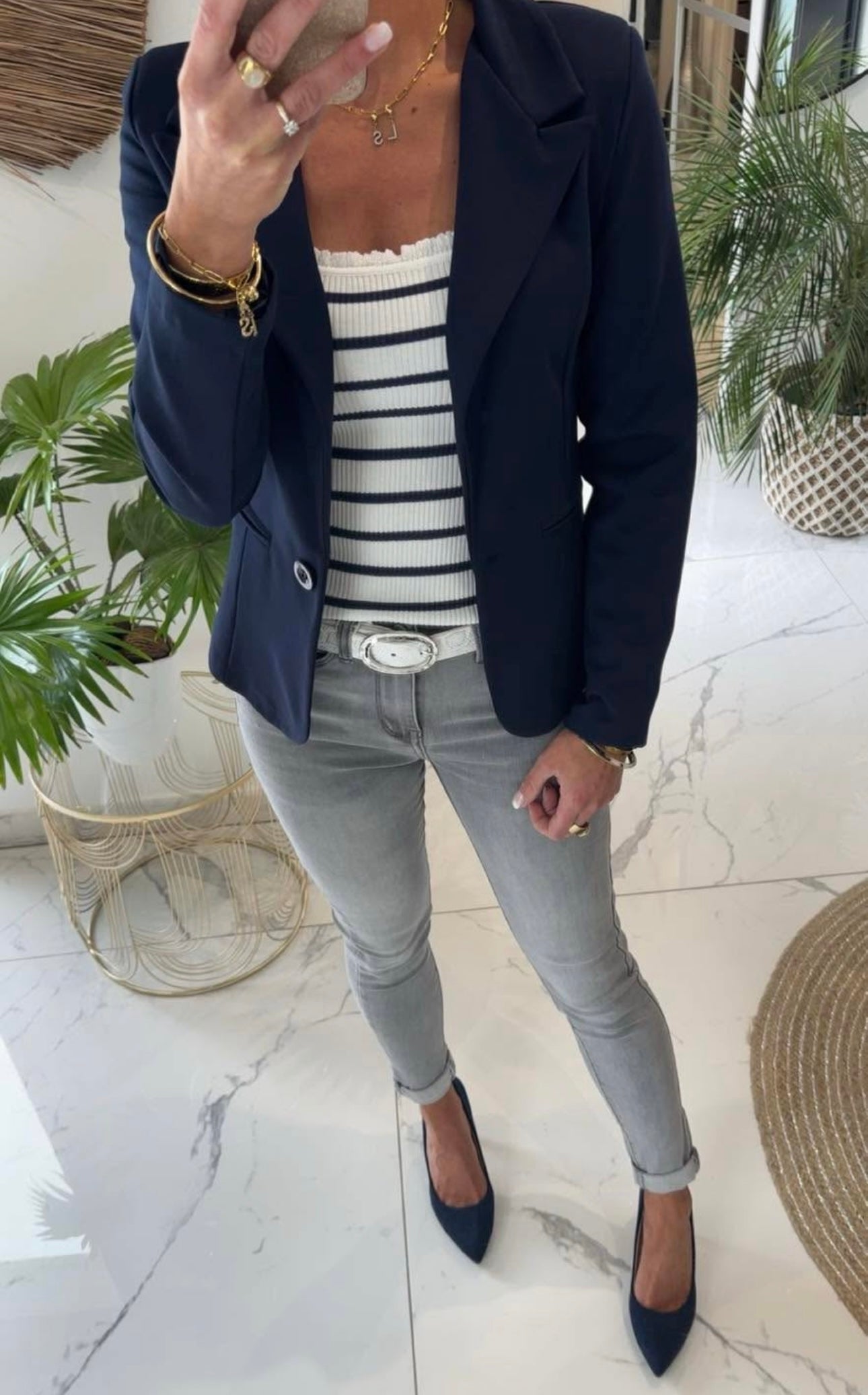 Blazer bleu marine