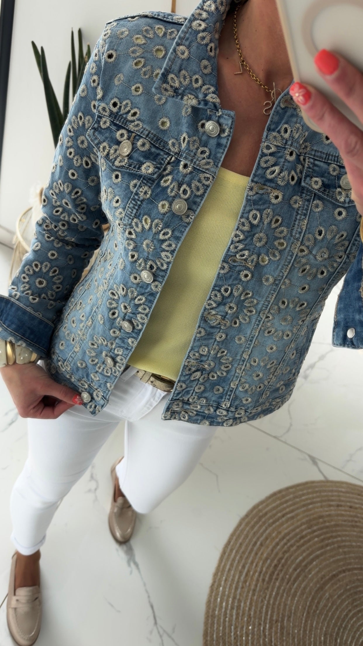 Veste en jean