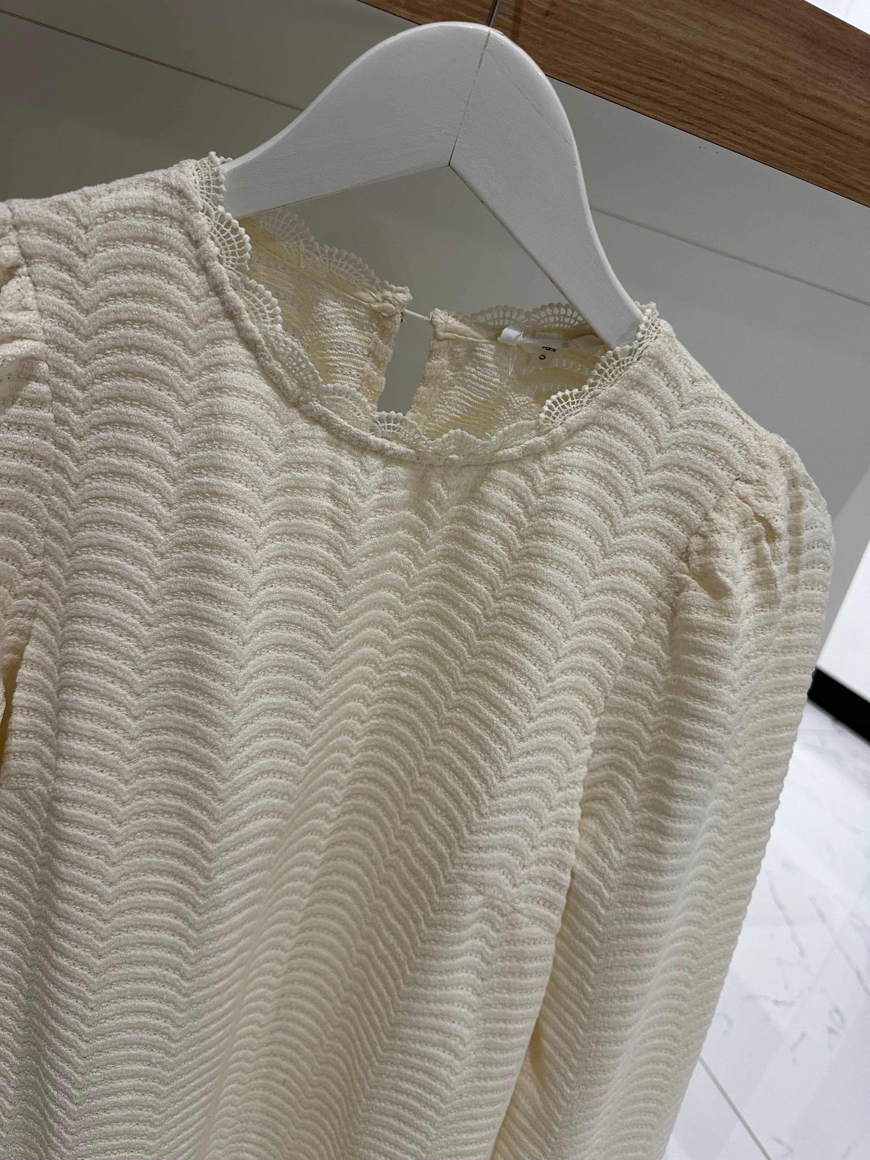 Blouse blanc cassé