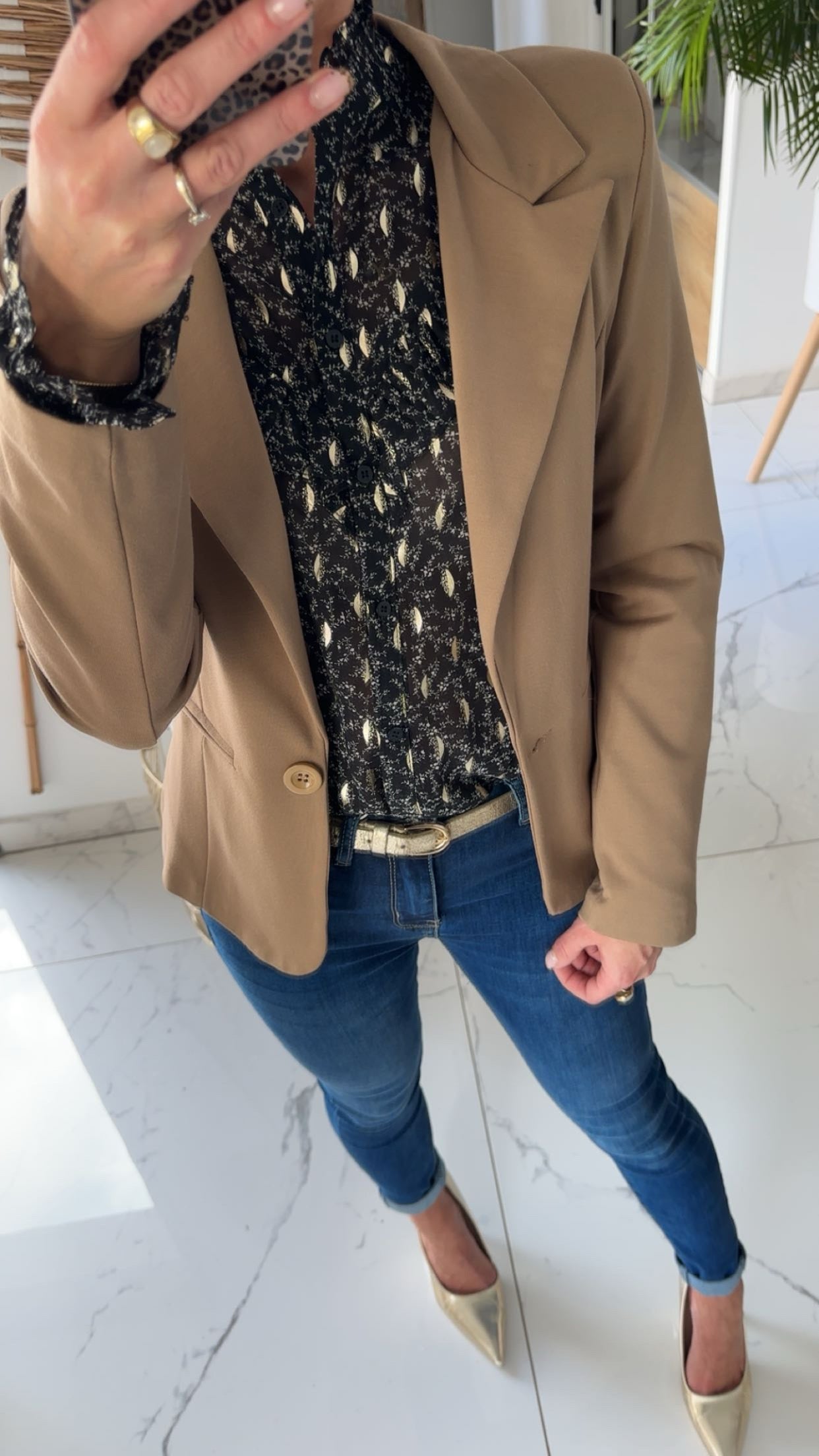 Blazer camel