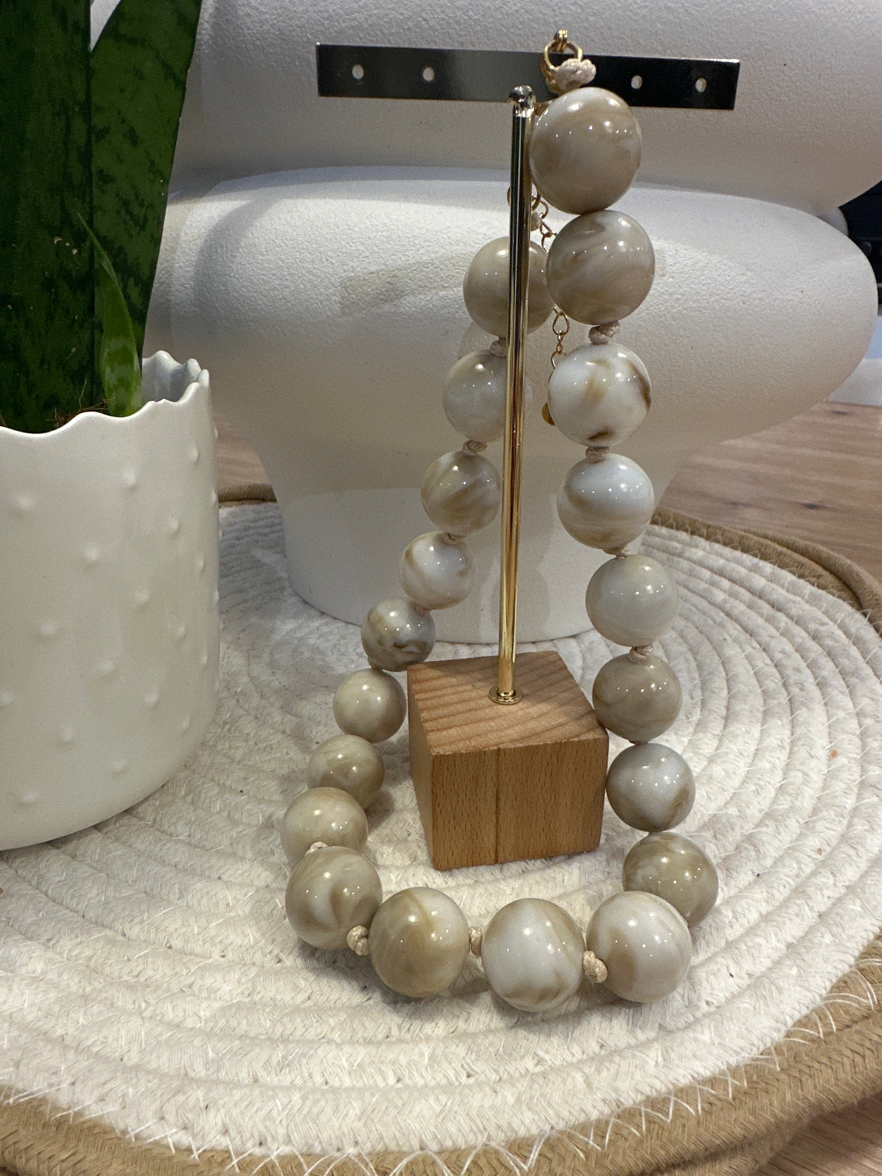 Collier perles