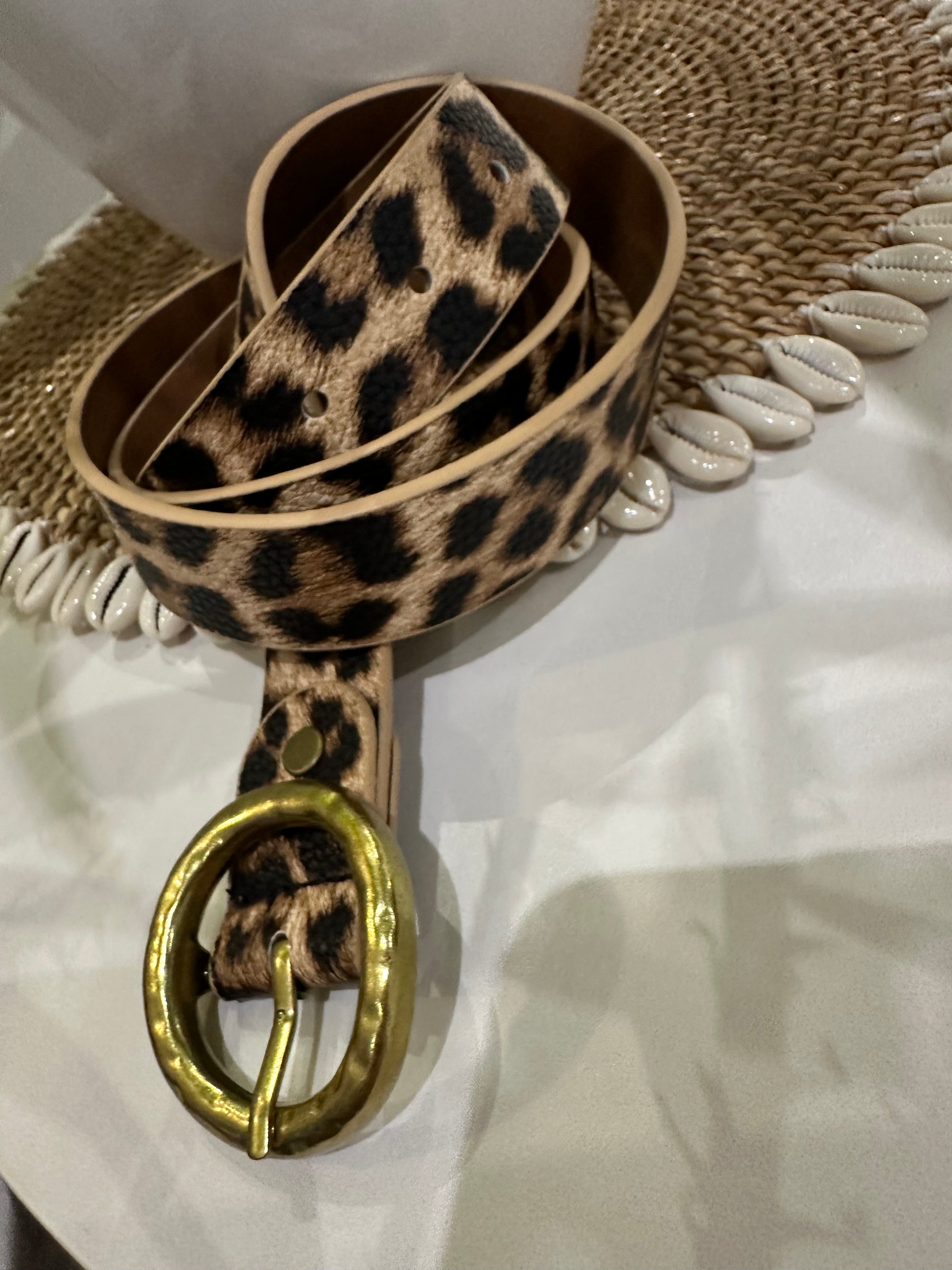 Ceinture léopard