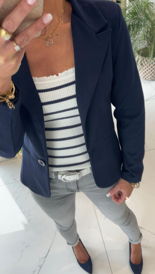 Blazer bleu marine