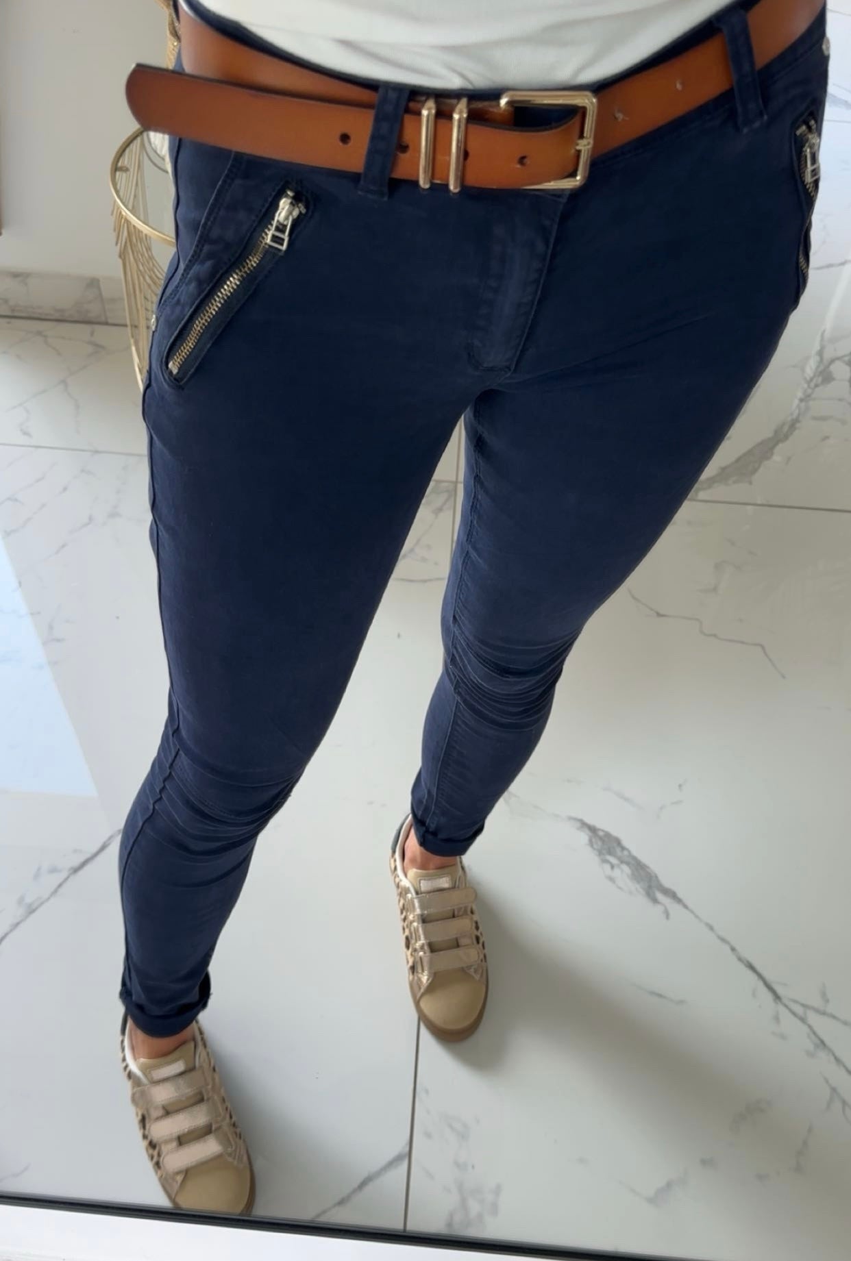 Skinny bleu marine