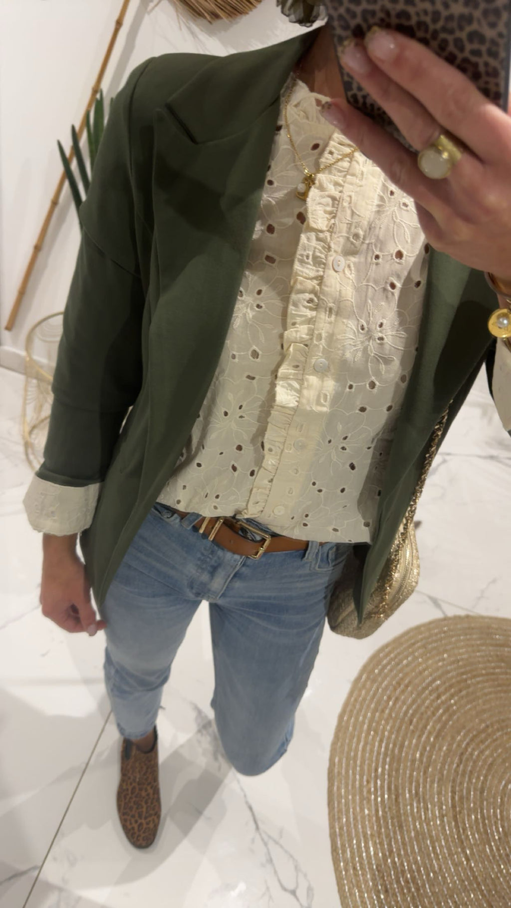 Blazer kaki