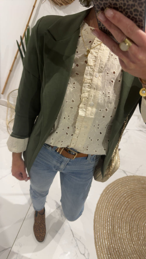 Blazer kaki
