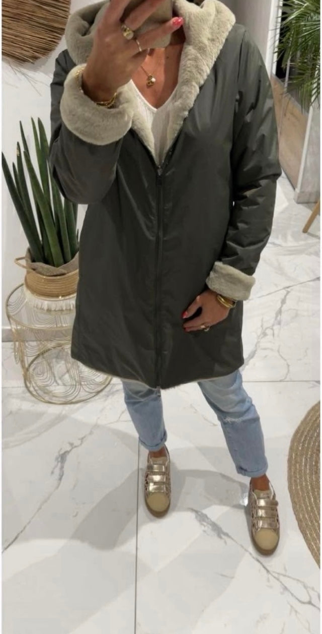 Parka kaki