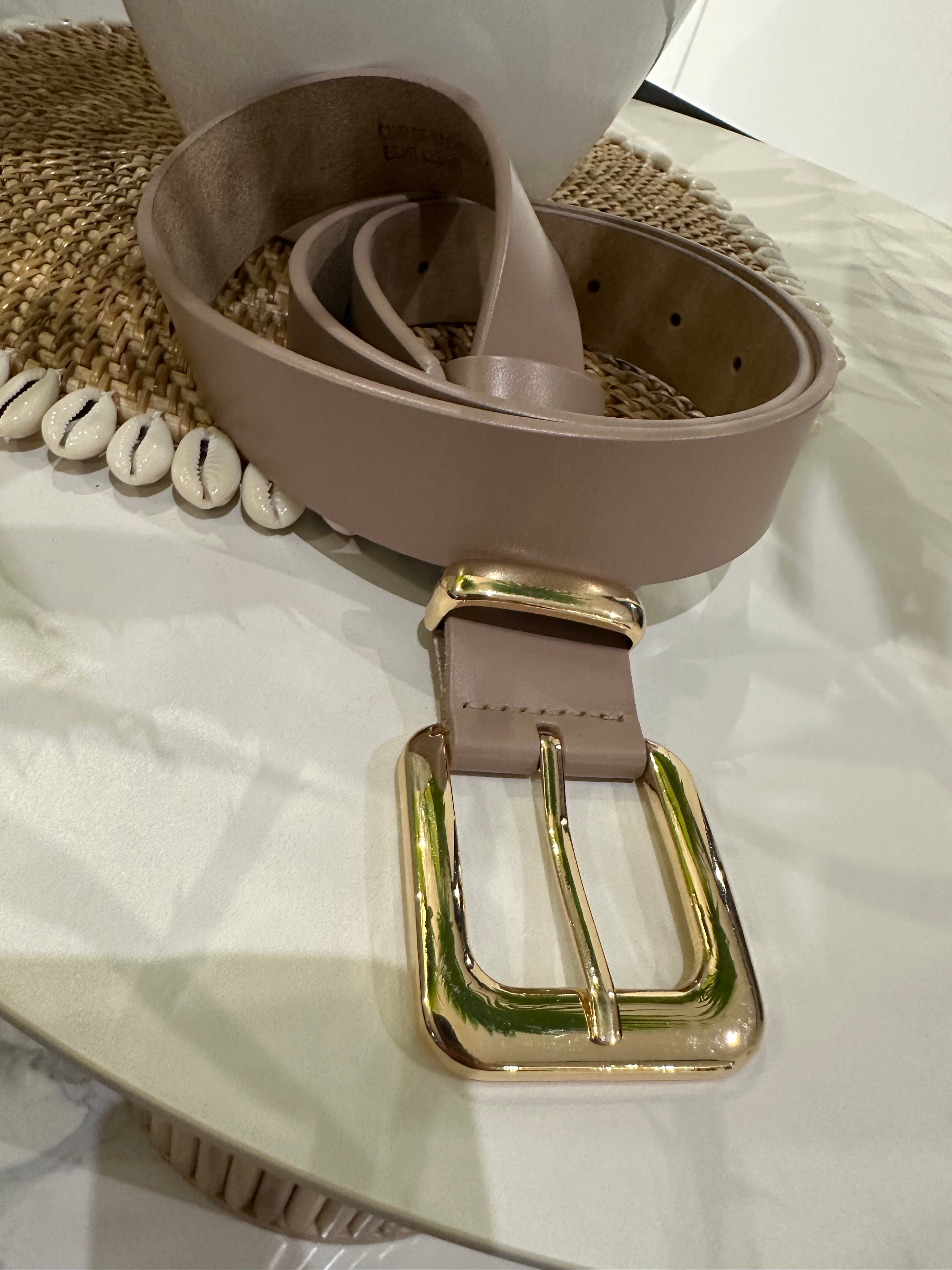 Ceinture taupe