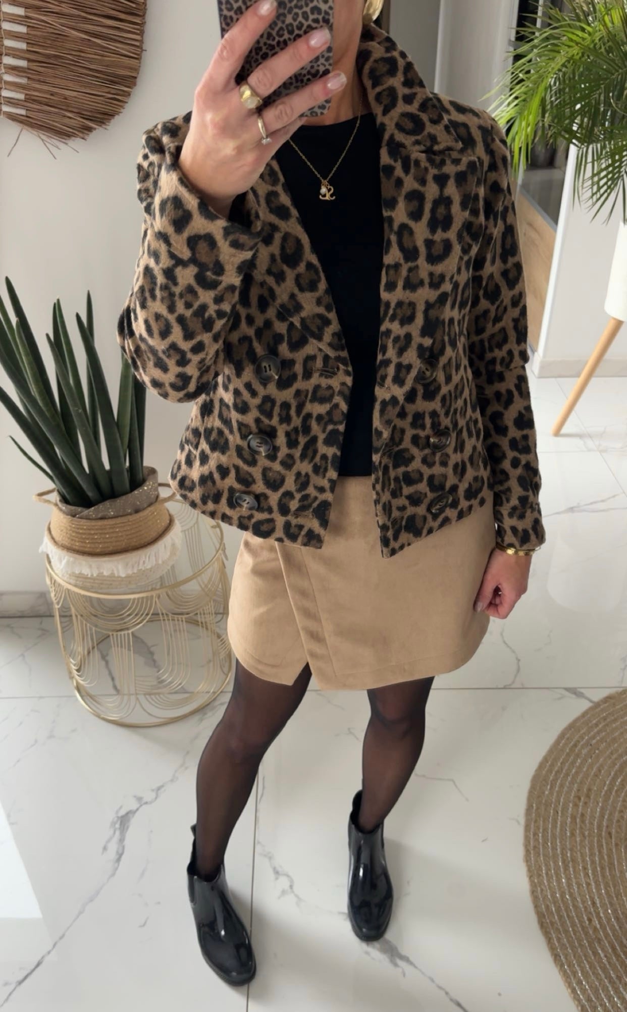 Veste léopard