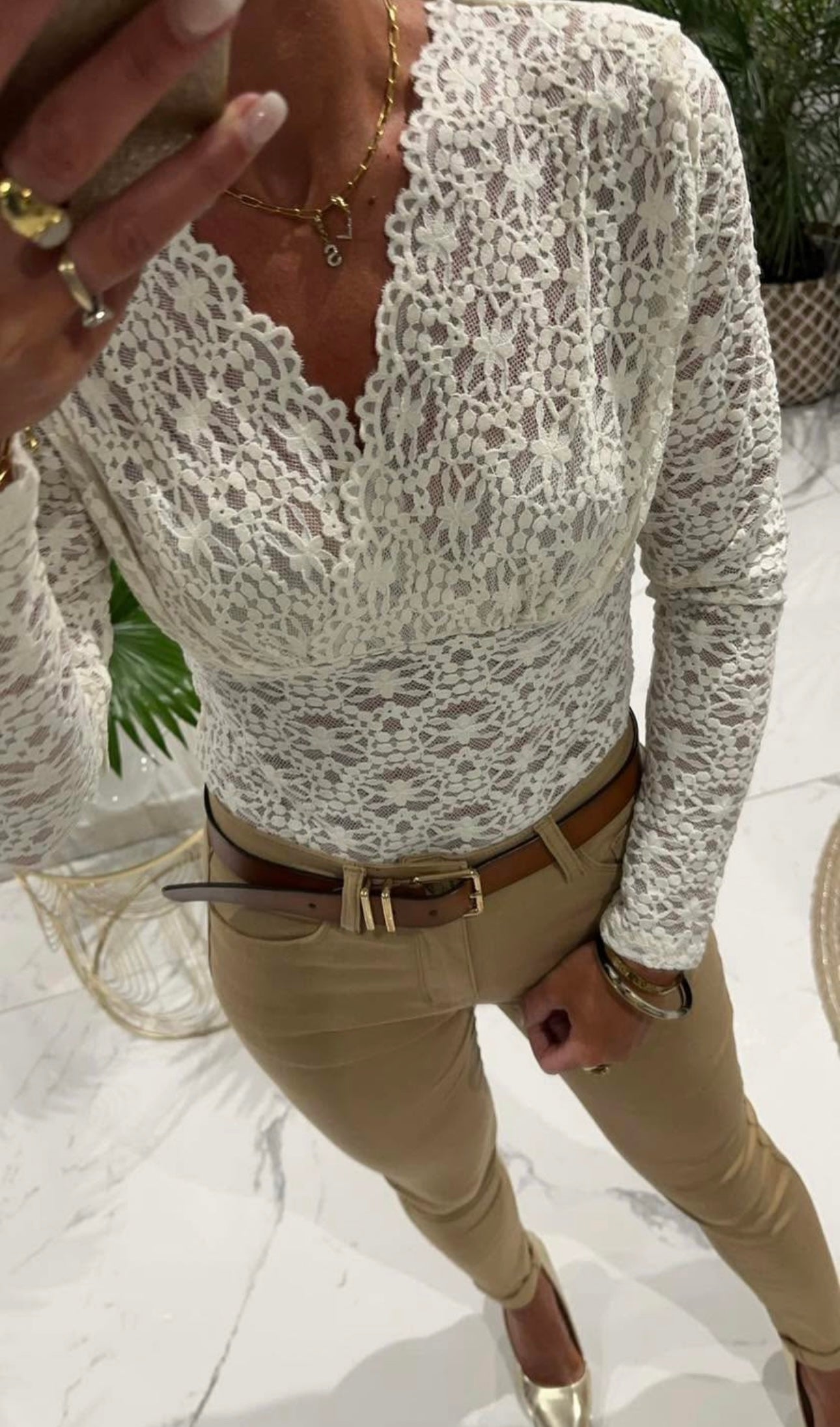 Body en dentelle