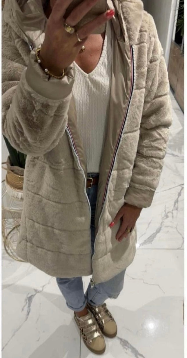 Parka beige