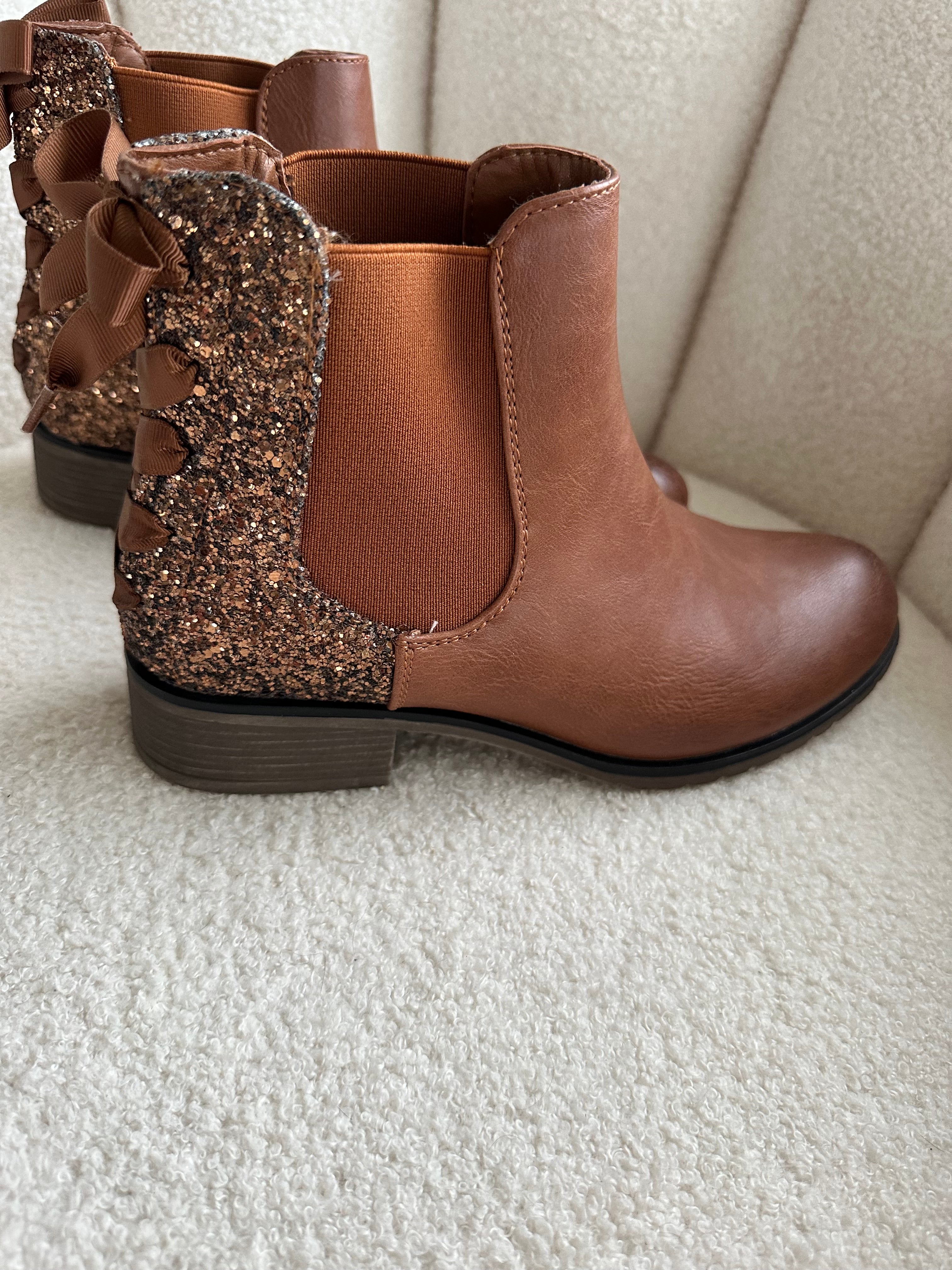 Bottines camel