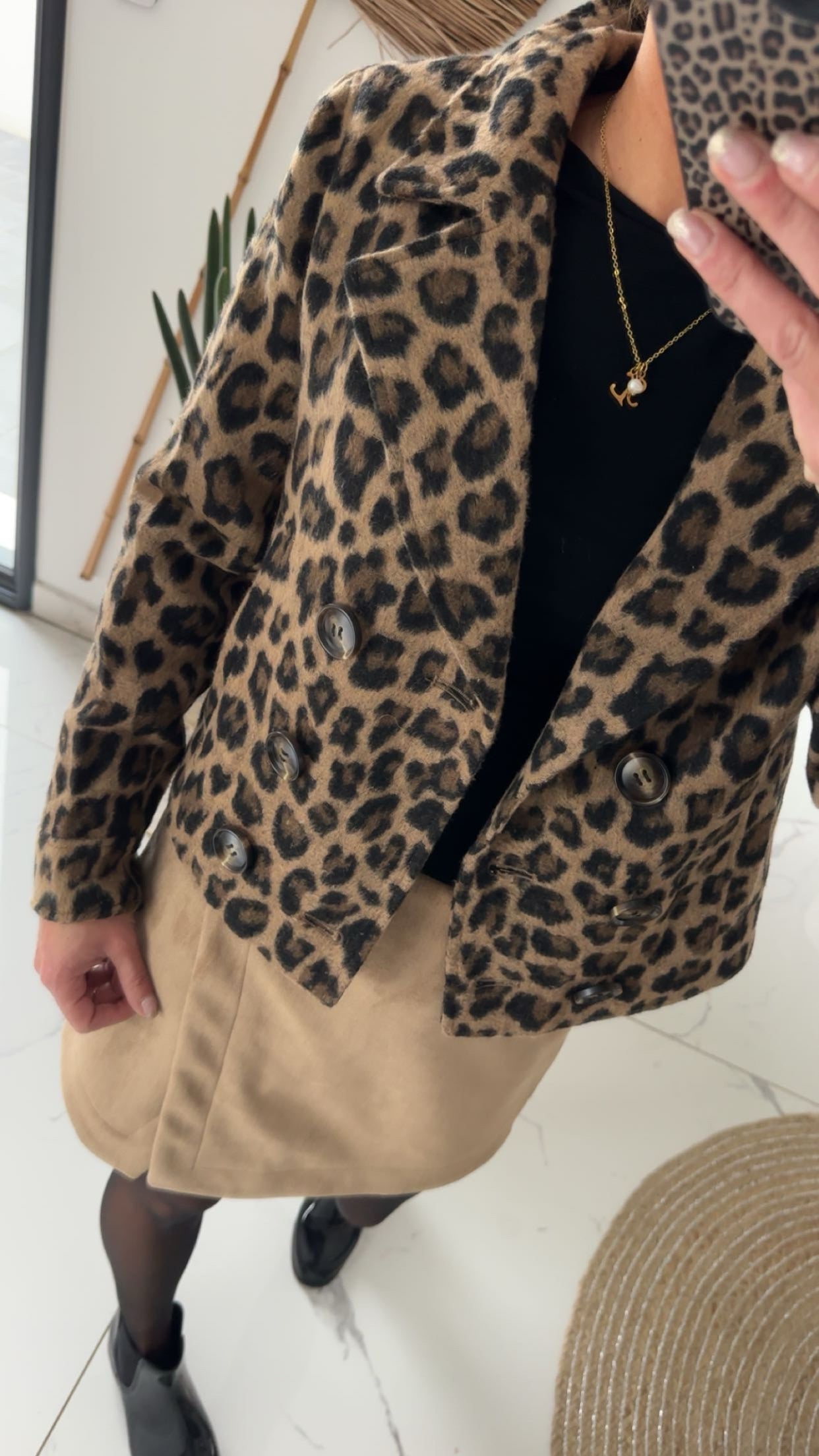 Veste léopard
