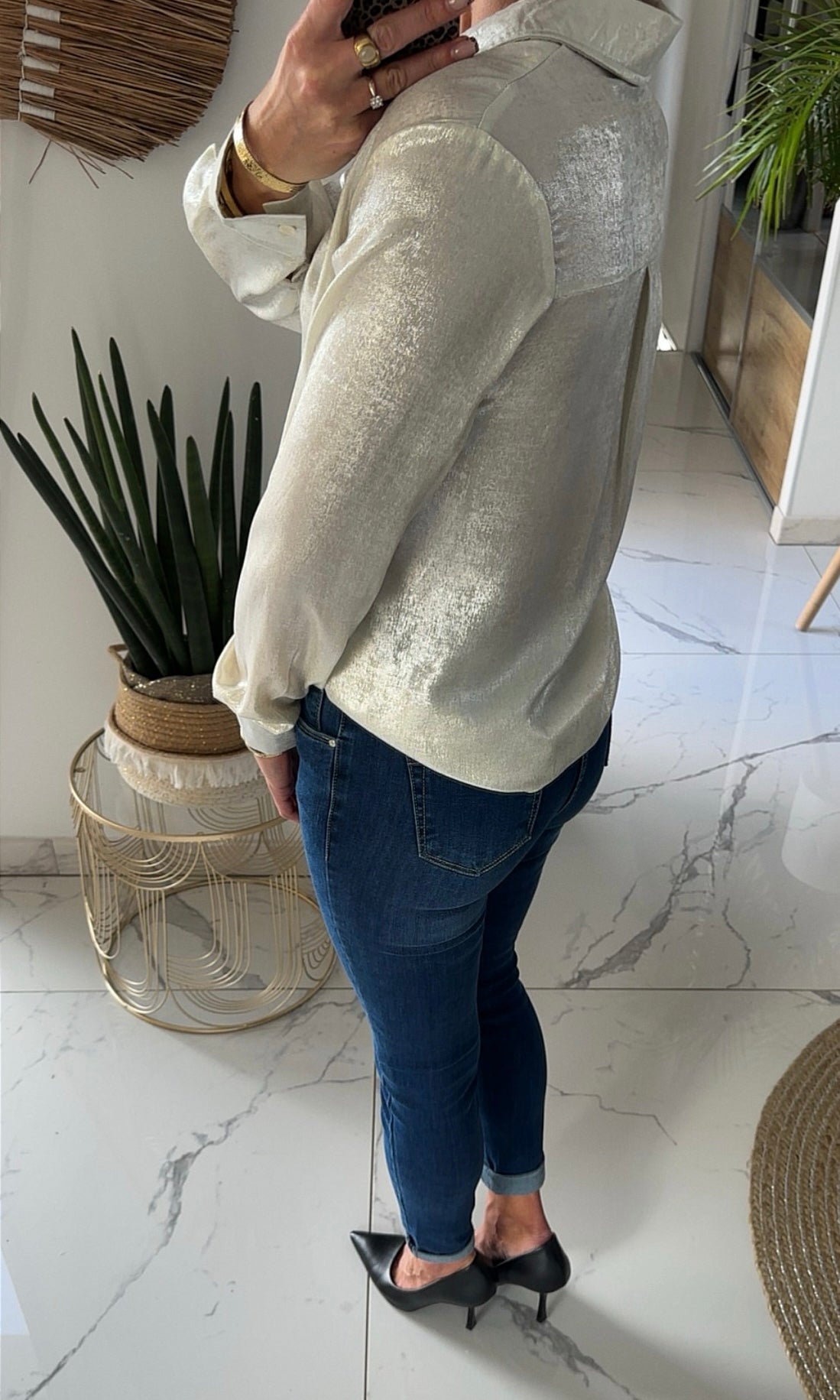 Chemisier irisé