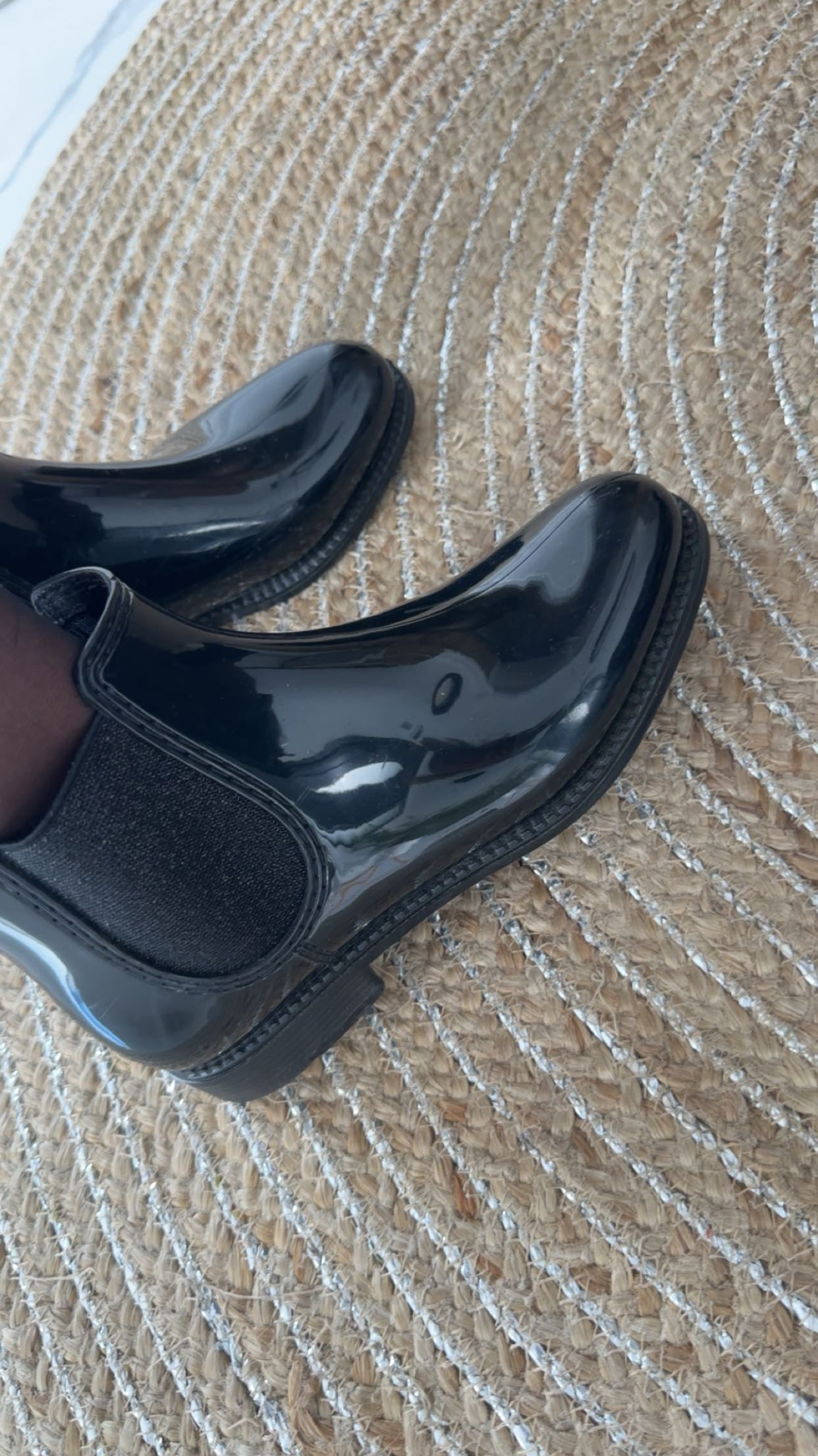 Bottines en caoutchouc