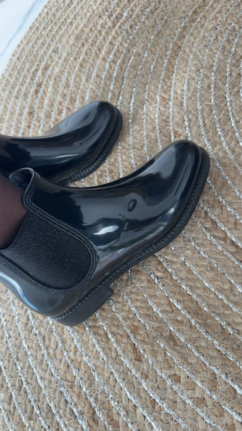 Bottines en caoutchouc