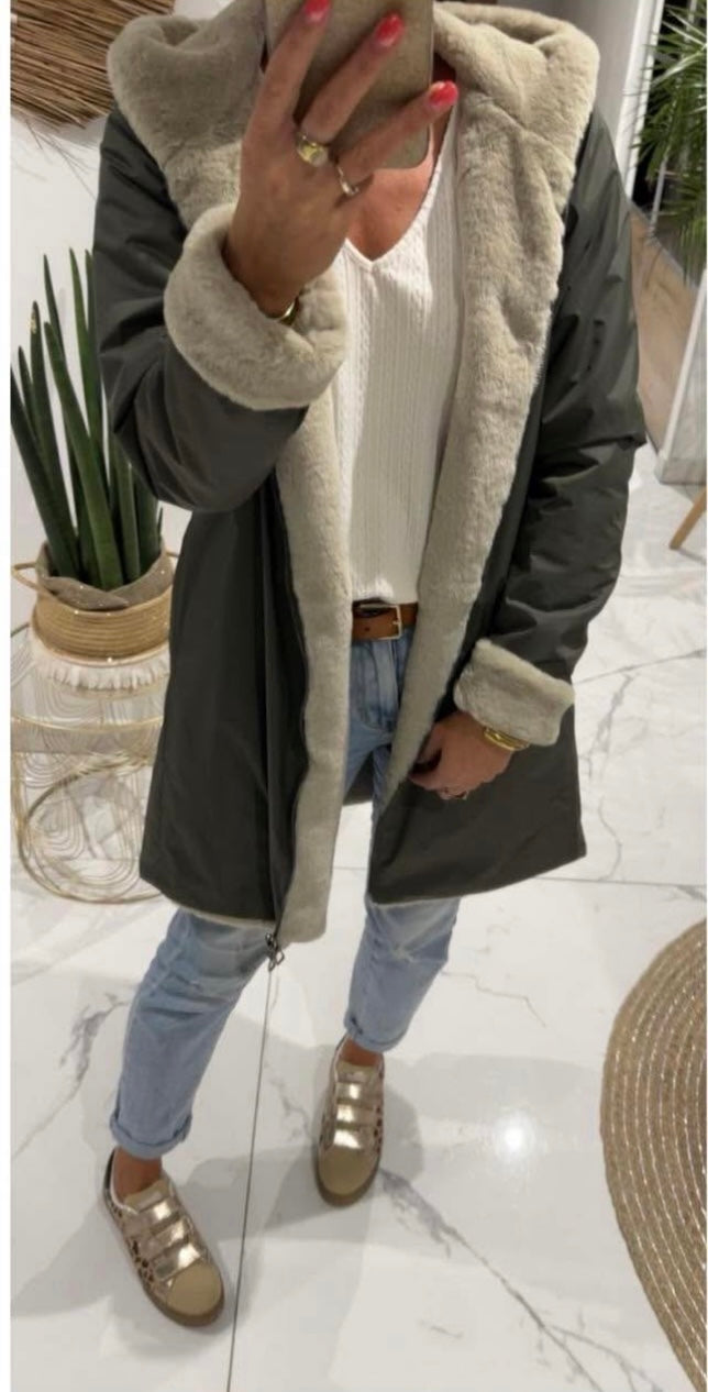 Parka kaki