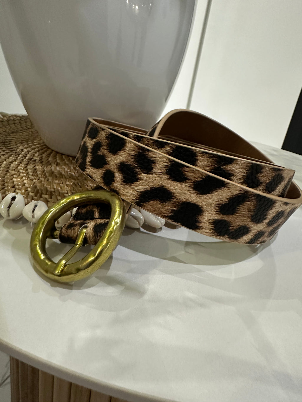 Ceinture léopard
