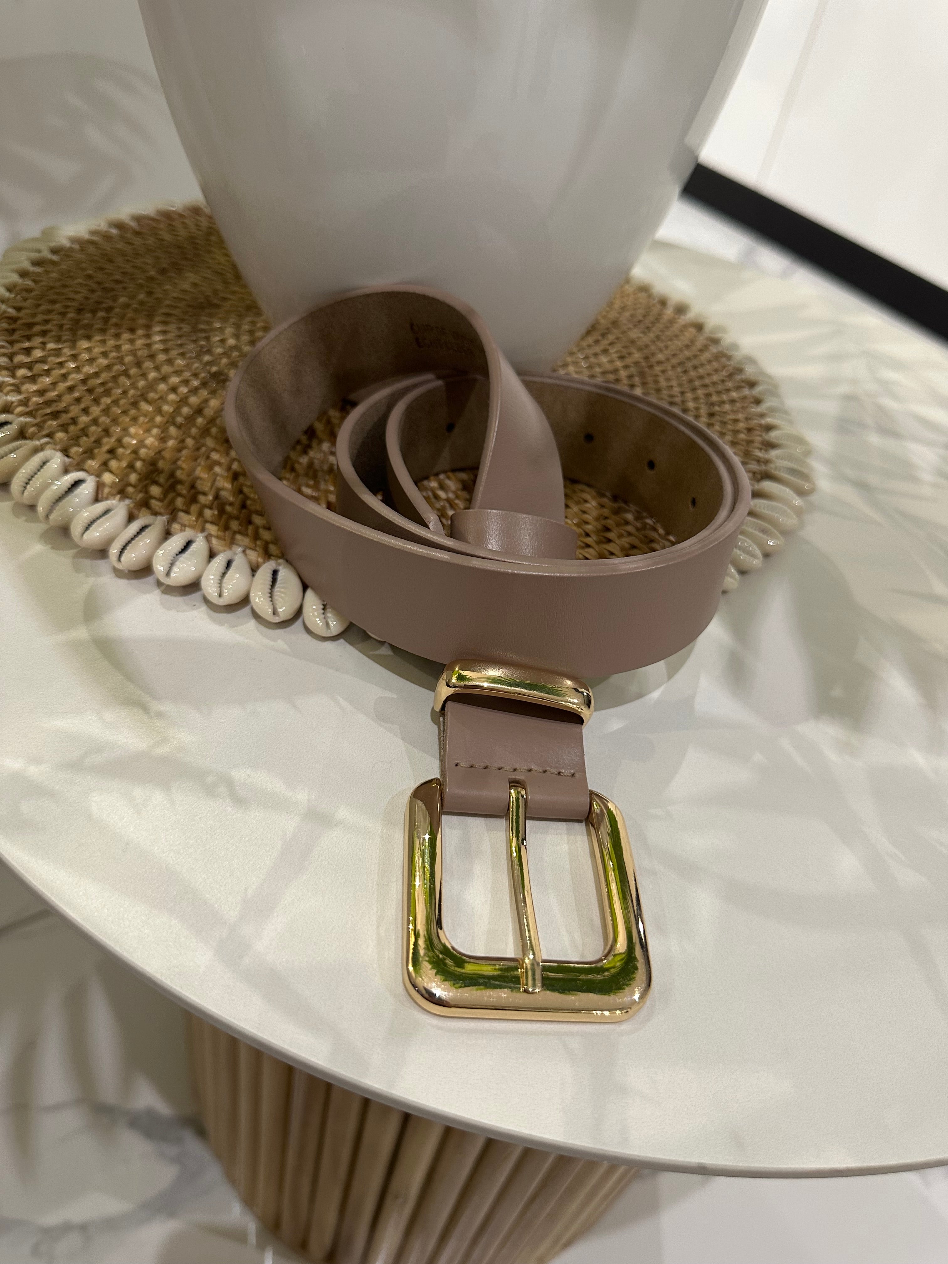 Ceinture taupe