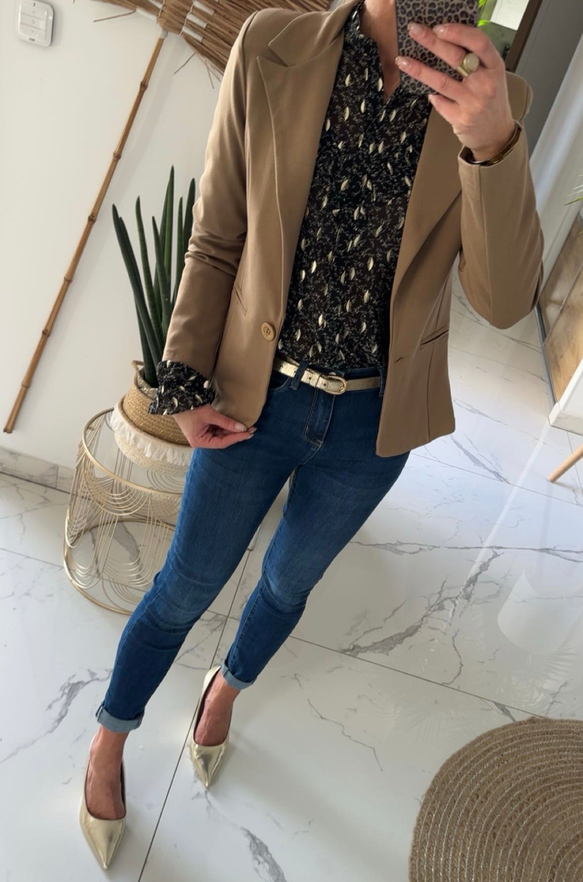 Blazer camel