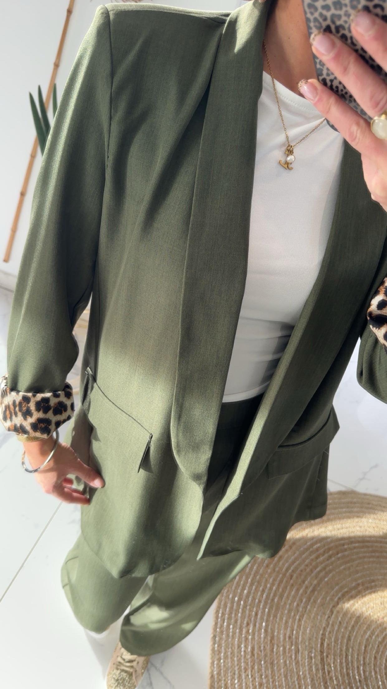 Blazer kaki