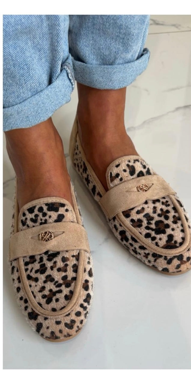Mocassins beige