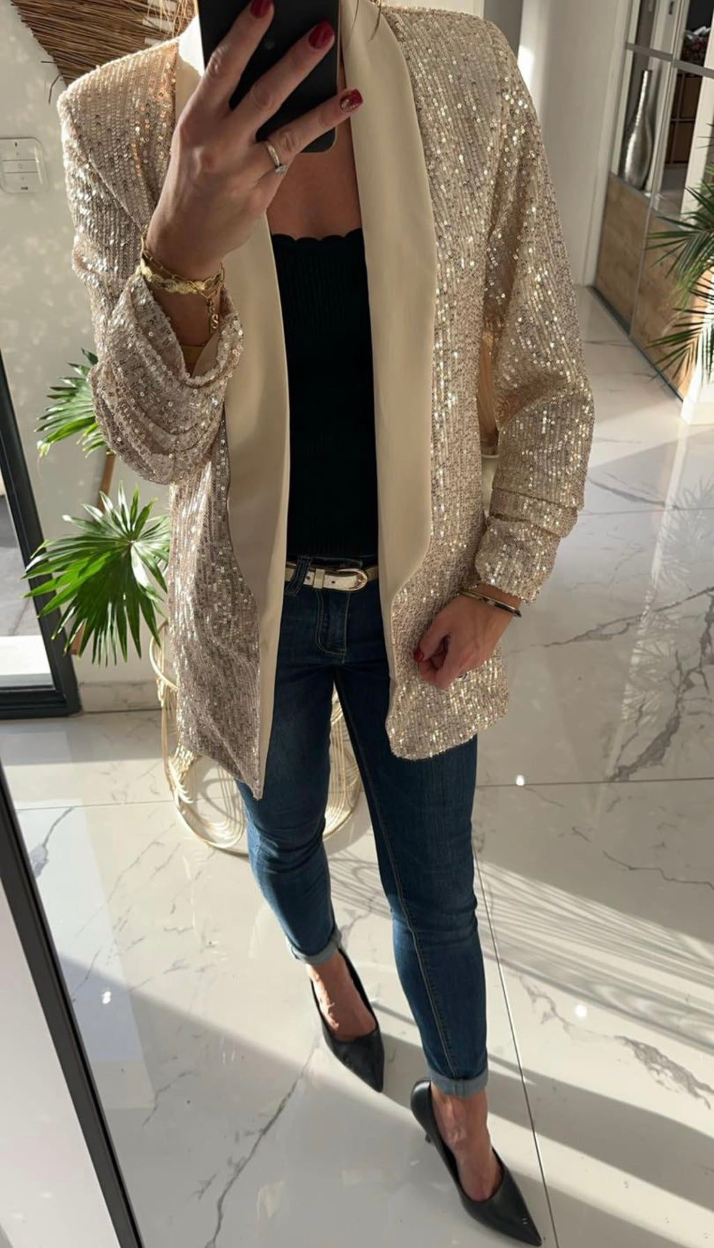 Blazer sequins