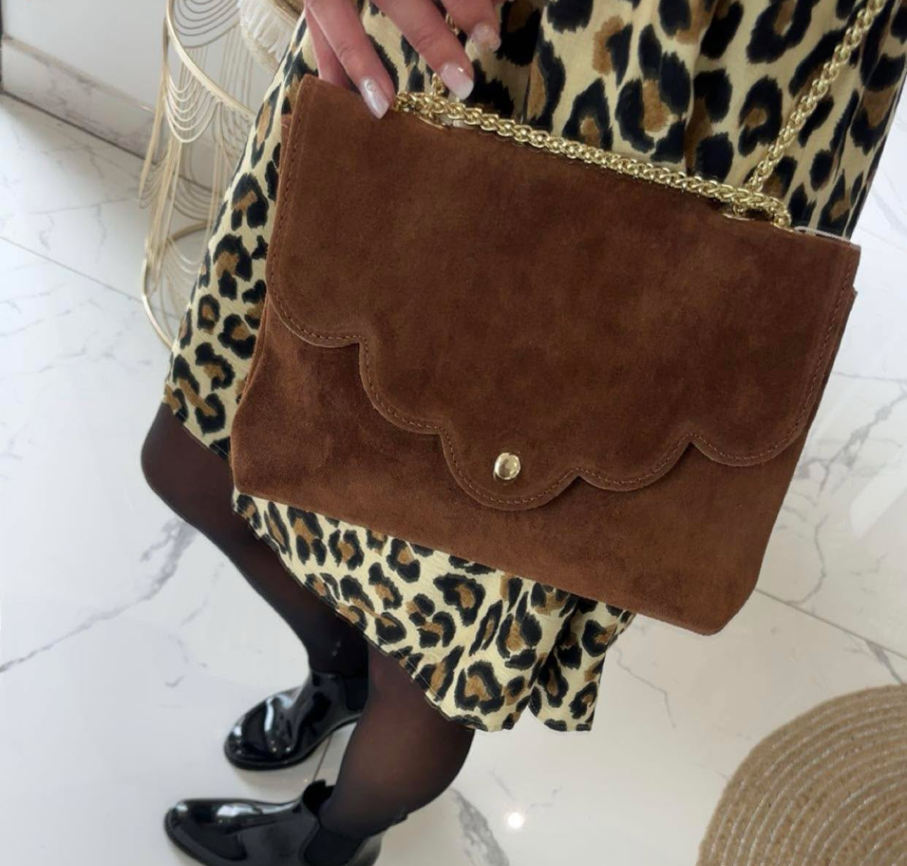 Sac à main en cuir